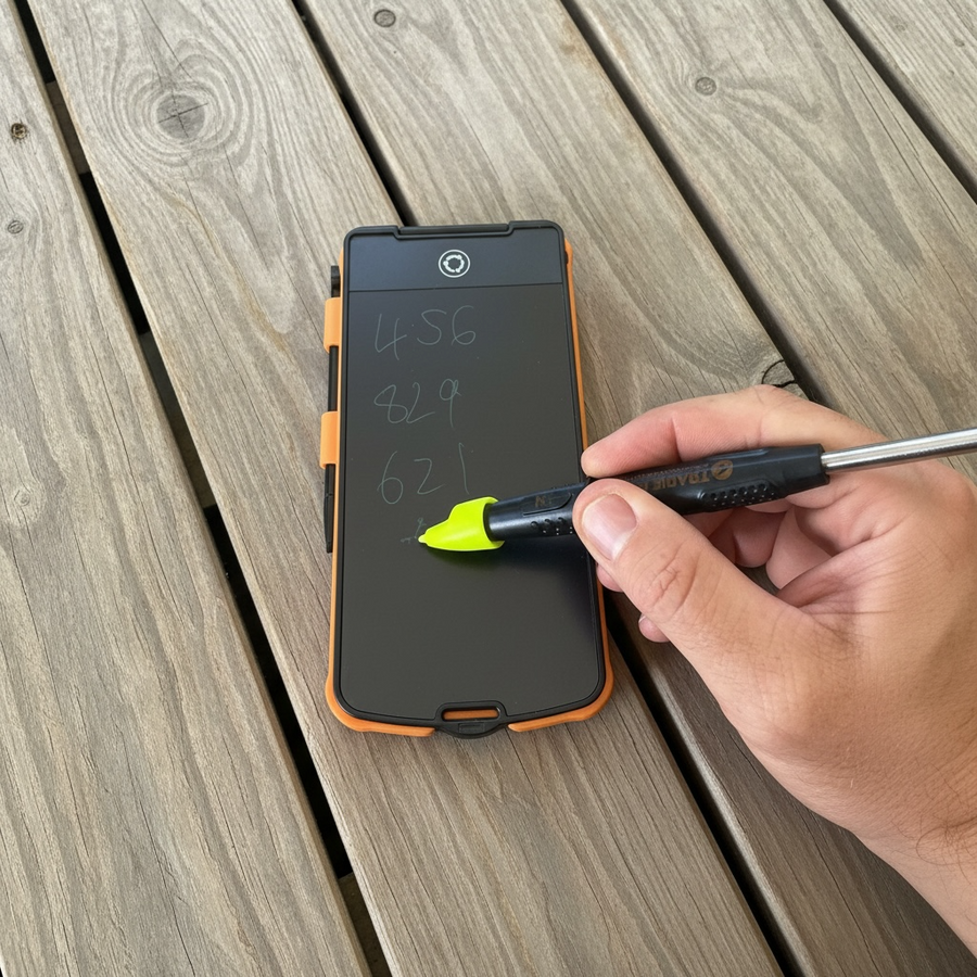 THE STYLUS IS ALWAYS IN YOUR HAND